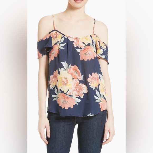 Joie Tops - Joie Adorlee Silk Off the Shoulder Top size L